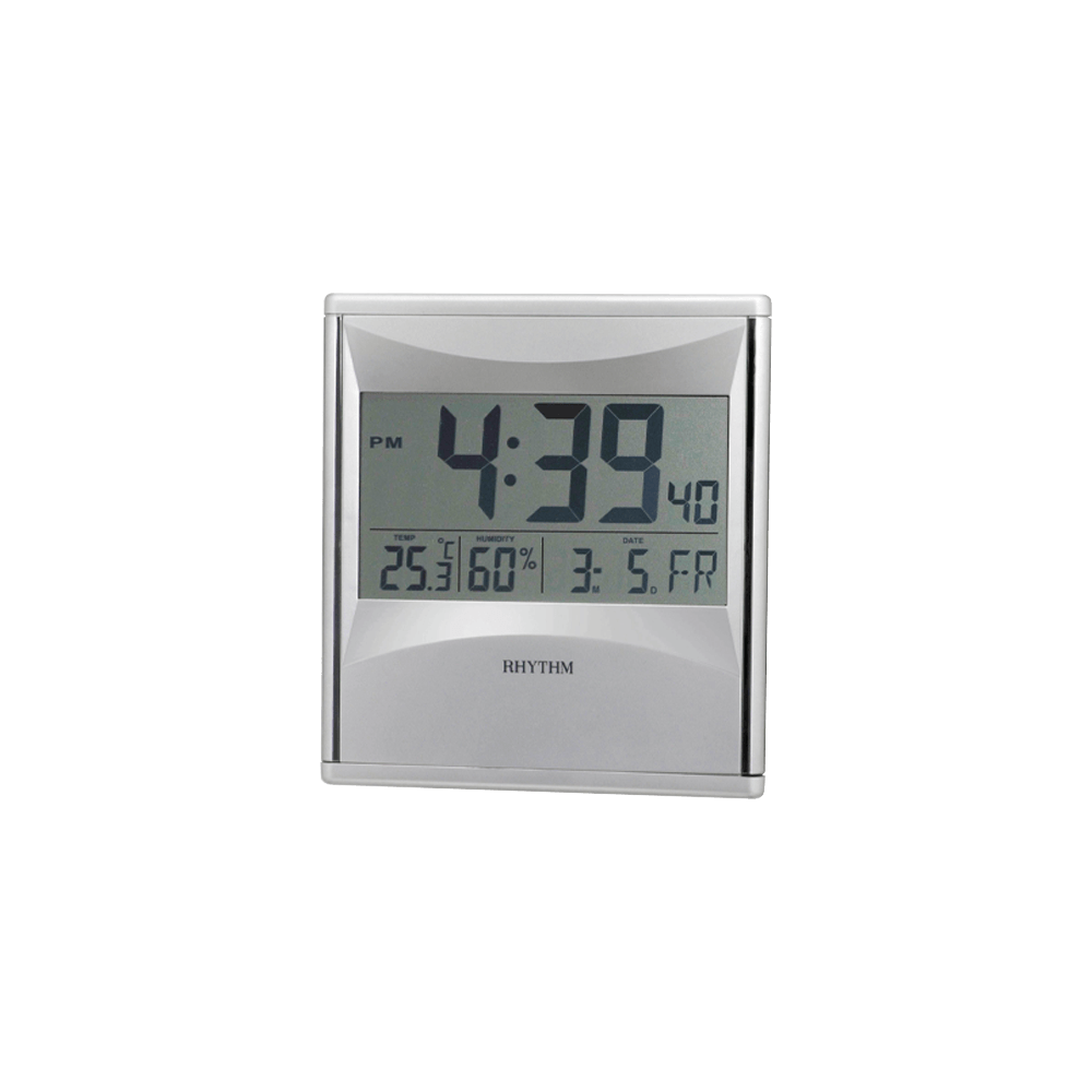 Rhythm Digital Alarm Clock LCW011NR19