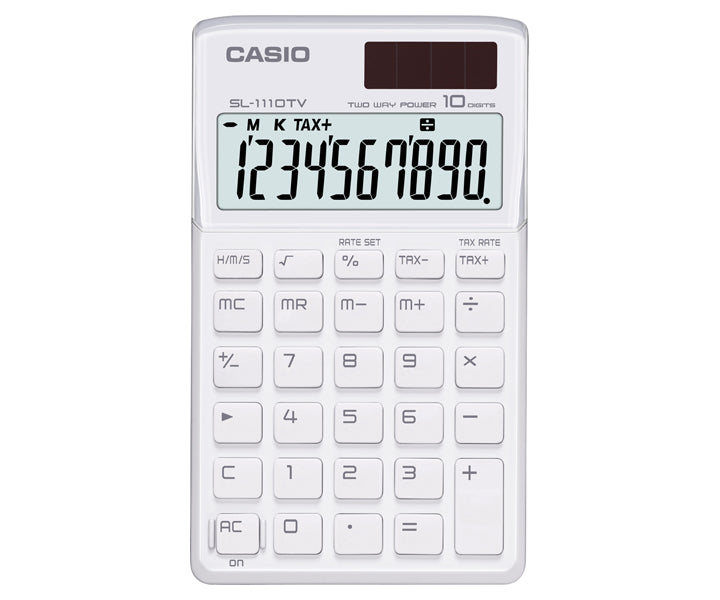 Casio Basic Calculator SL-1110TV-WE-S-DH