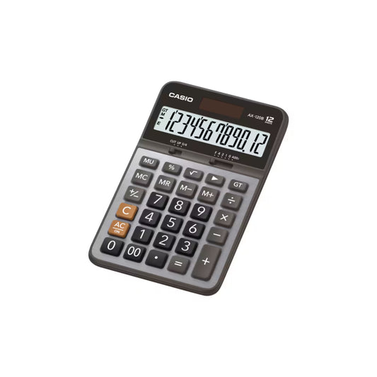 AX-120B-W-DC DESK CALCULATOR