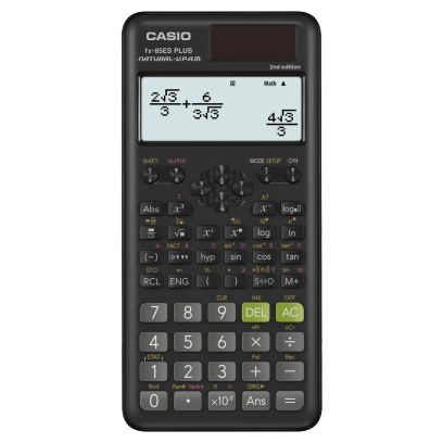 Casio Scientific Calculator FX-85ESPLUS-2-W-DT-W