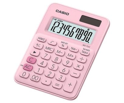 Casio Desk Calculator MS-7UC-PK-N-DC