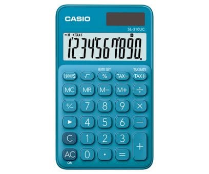 Casio Basic Calculator SL-310UC-BU-N-DC