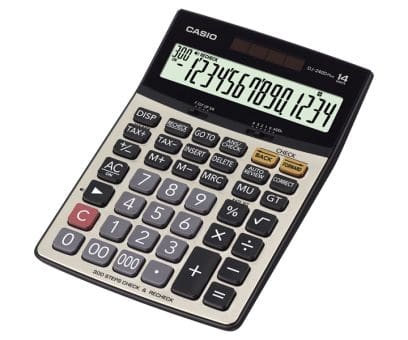 Casio Desk Calculator DJ-240DPLUS-WA-DP