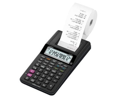 Casio Printer Calculator HR-8RC-BK-DC