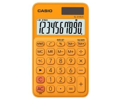 Casio Basic Calculator SL-310UC-RG-N-DC