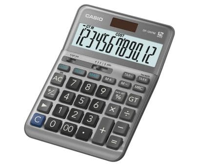 Casio Desk Calculator DF-120FM-W-DP