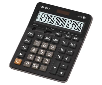 Casio Desk Calculator GX-16B-W-DC